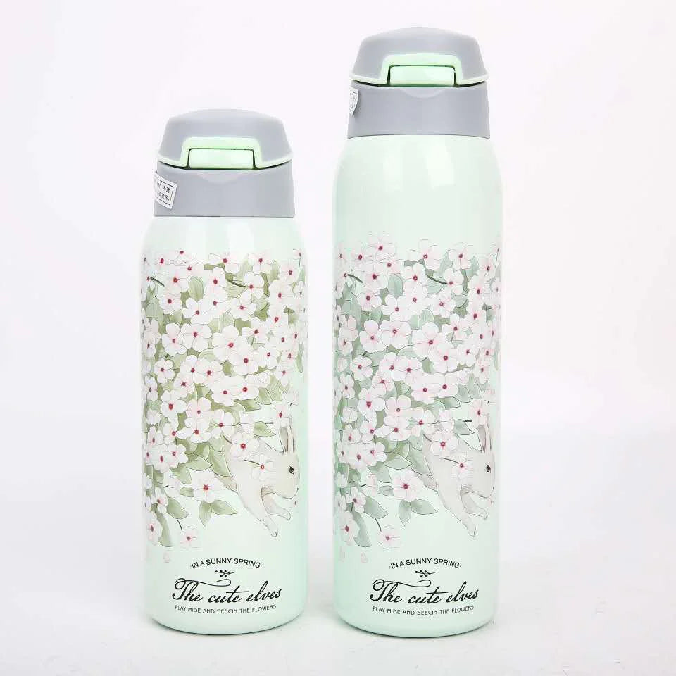 Botella Portátil con estampados