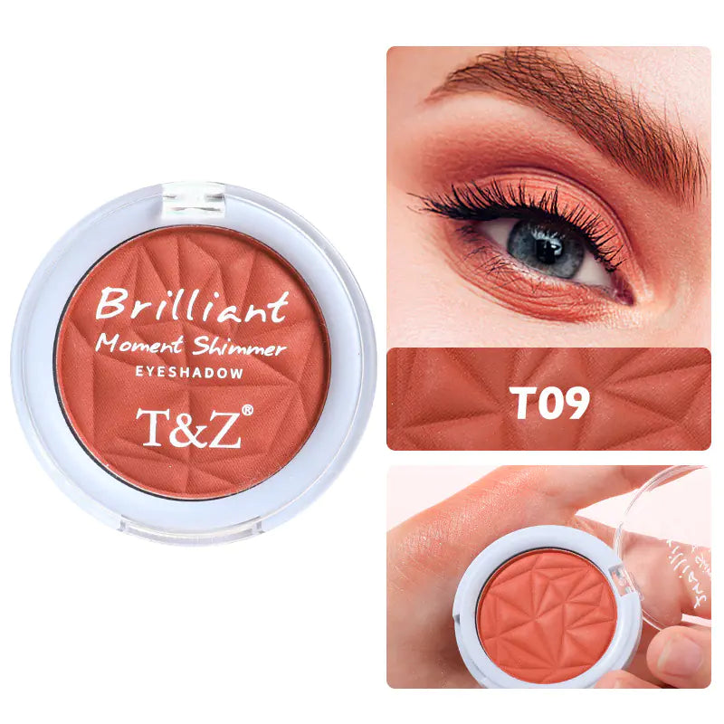 Paleta de sombras de ojos resistentes al agua