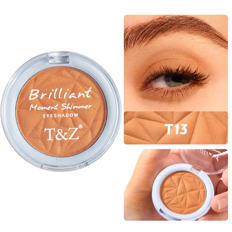 Paleta de sombras de ojos resistentes al agua