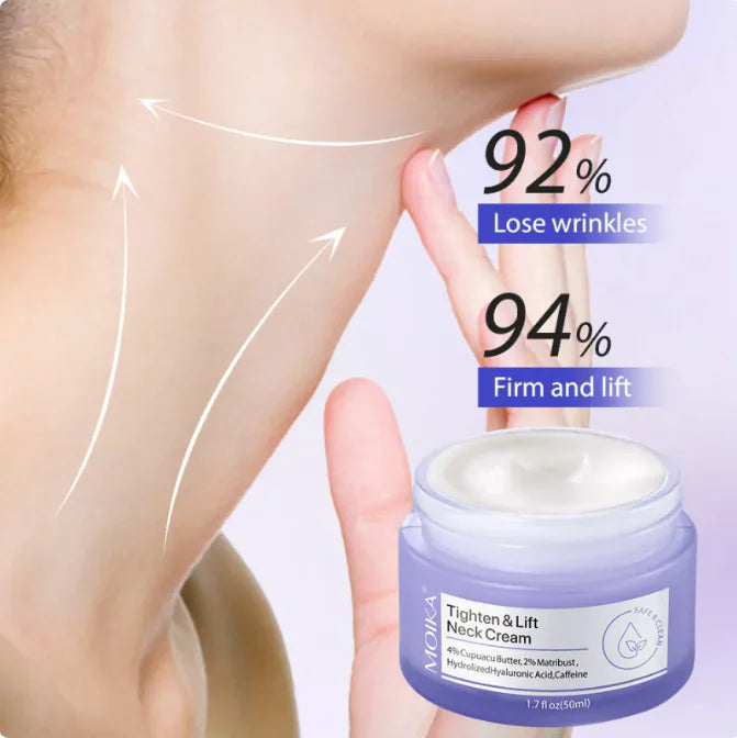 Crema reafirmante para el cuello