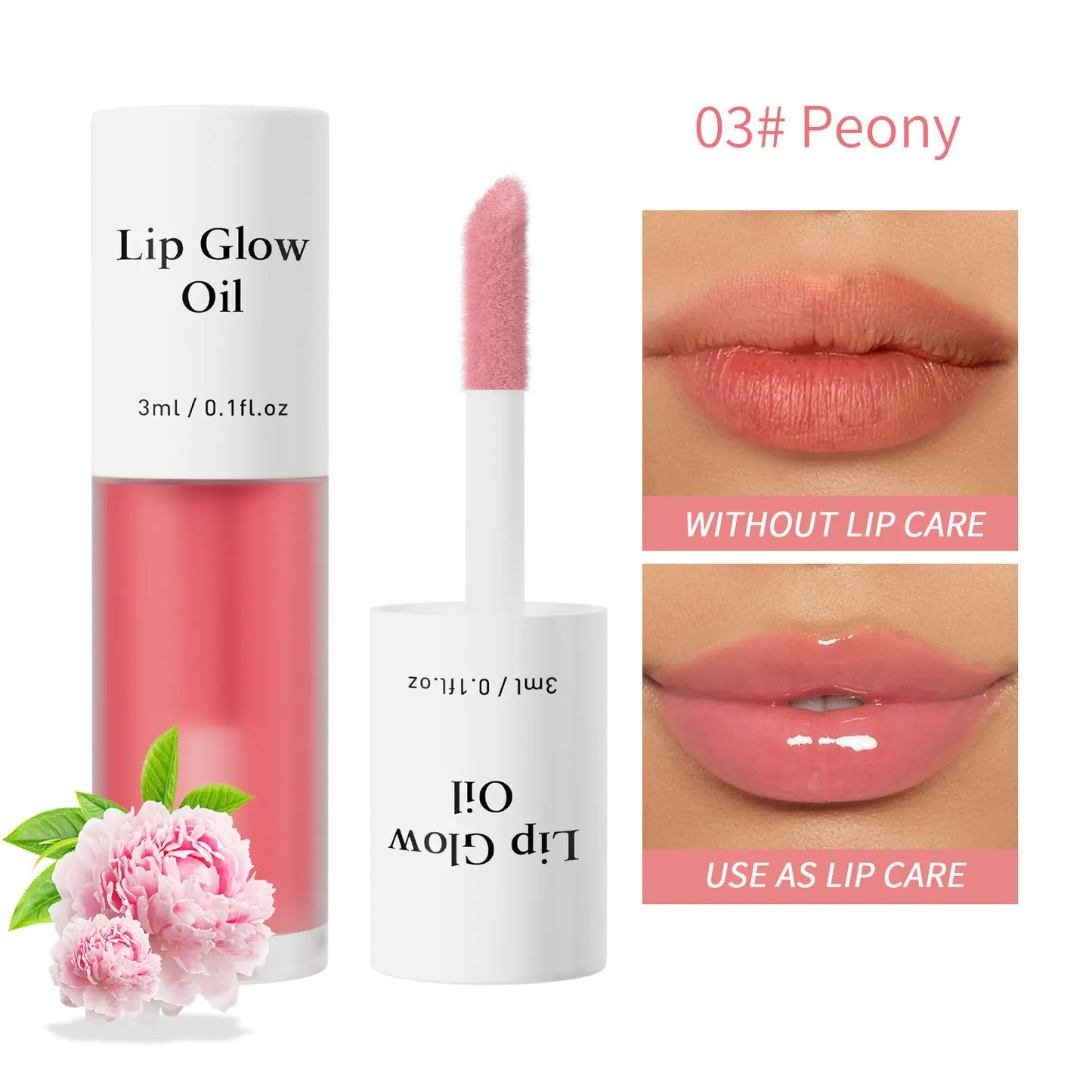 Brillo labial hidratante con sabor a frutas