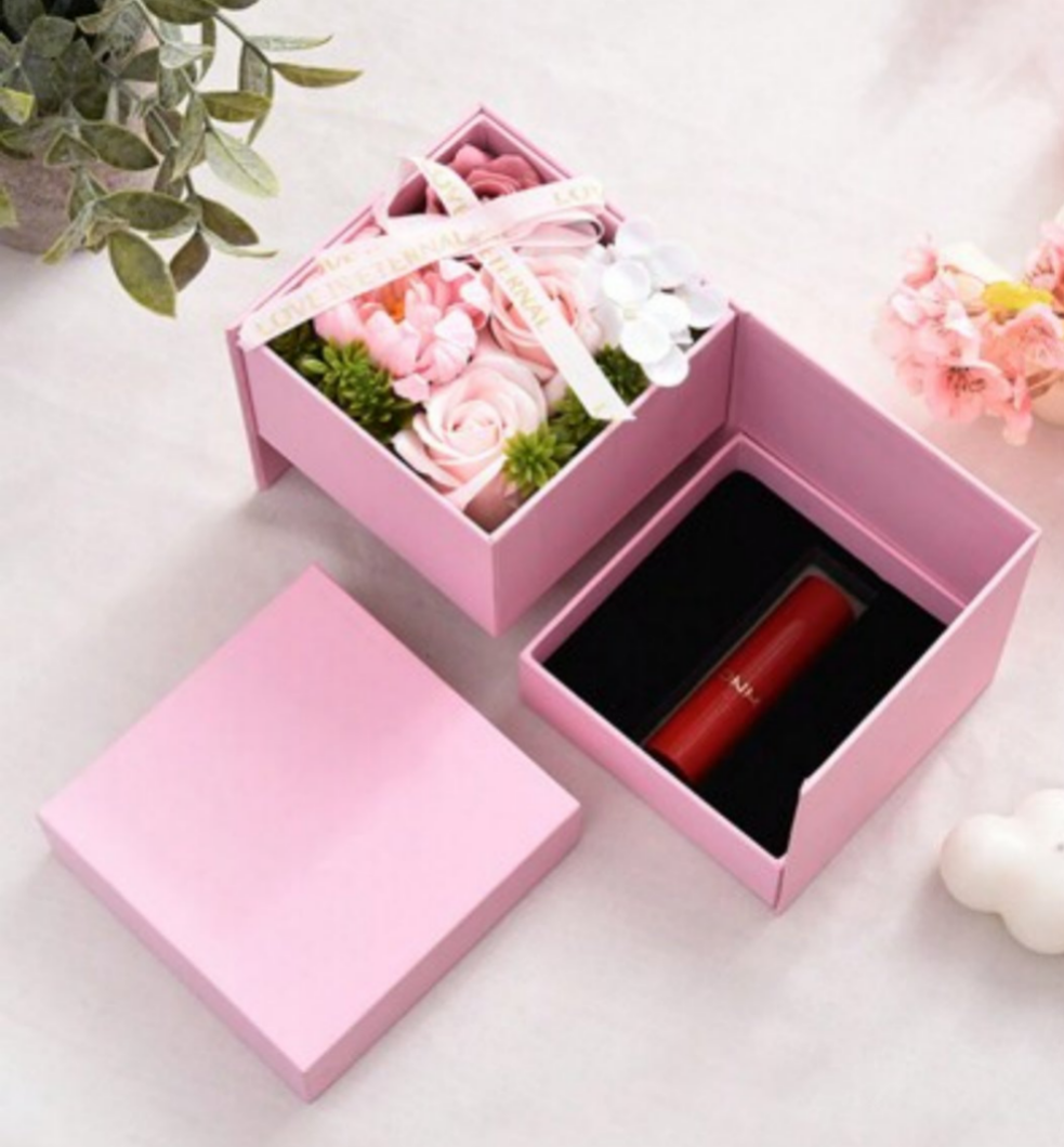 Caja de regalo rosa - Erlif