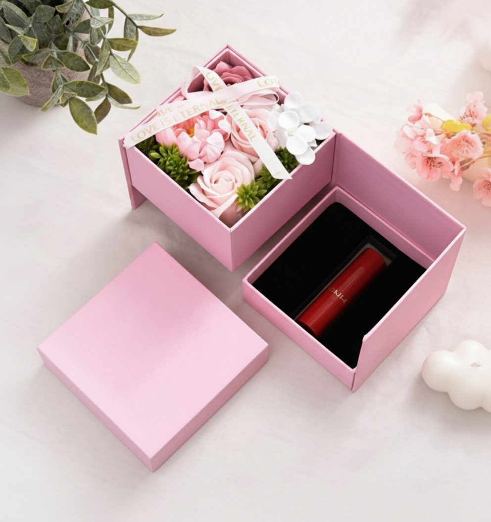 Caja de regalo rosa - Erlif