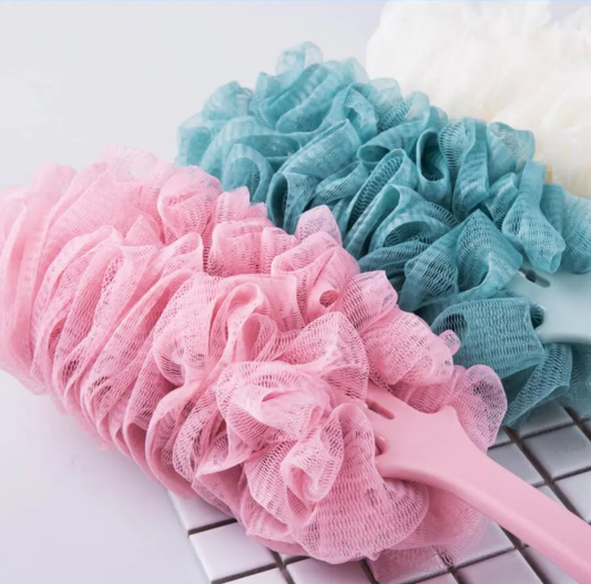 Cepillo de ducha largo con malla - Erlif