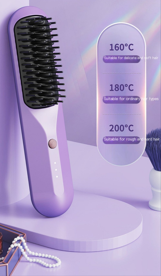 Cepillo eléctrico alisador iónico - Erlif