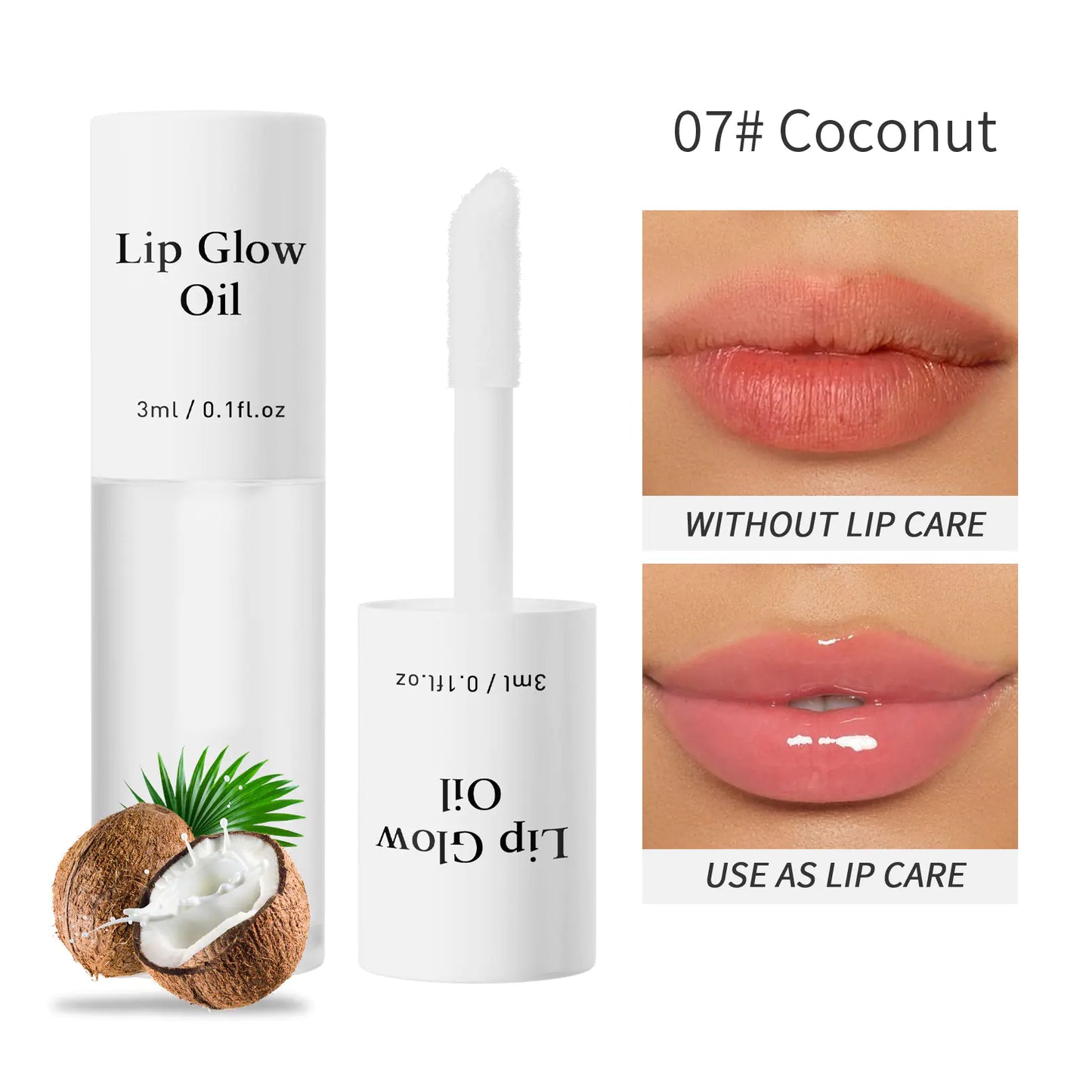 Brillo labial hidratante con sabor a frutas