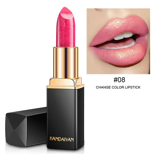 Labial brillante resistente al agua