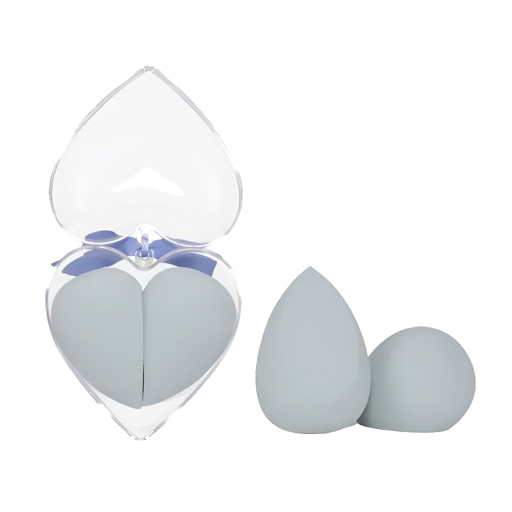 Esponjas de maquillaje en forma de corazón - Erlif