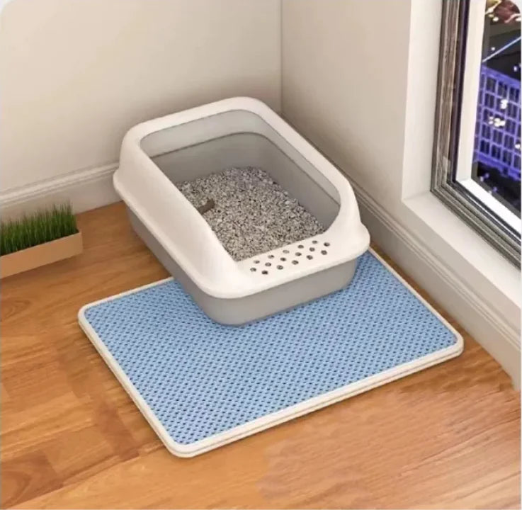 Esterilla de arena para gatos de doble capa - Erlif