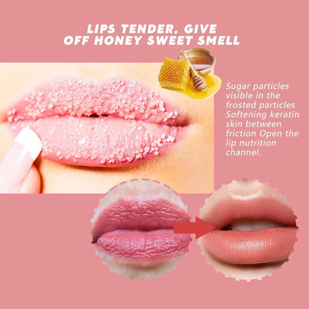 Exfoliante labial de melocotón - Erlif