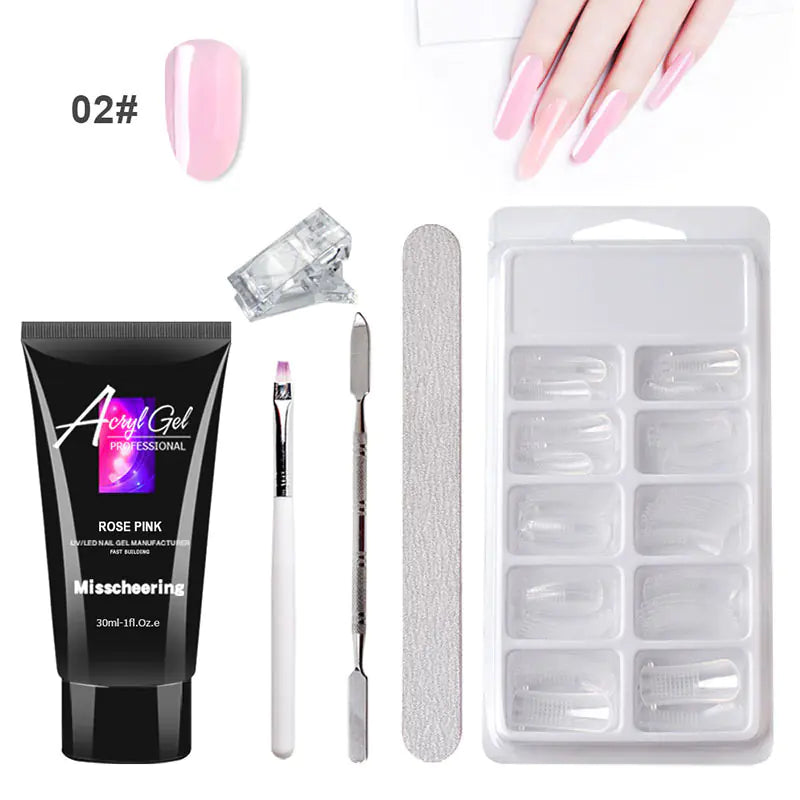Kit de extensión de uñas en gel