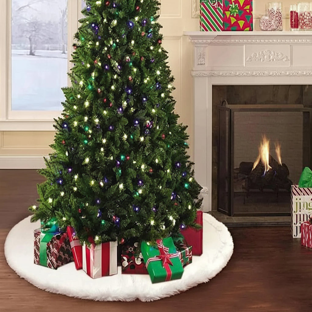 Falda para árbol de navidad de felpa - Erlif