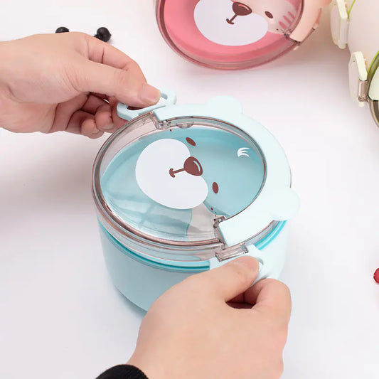 Fiambrera portátil con cubierto - Erlif