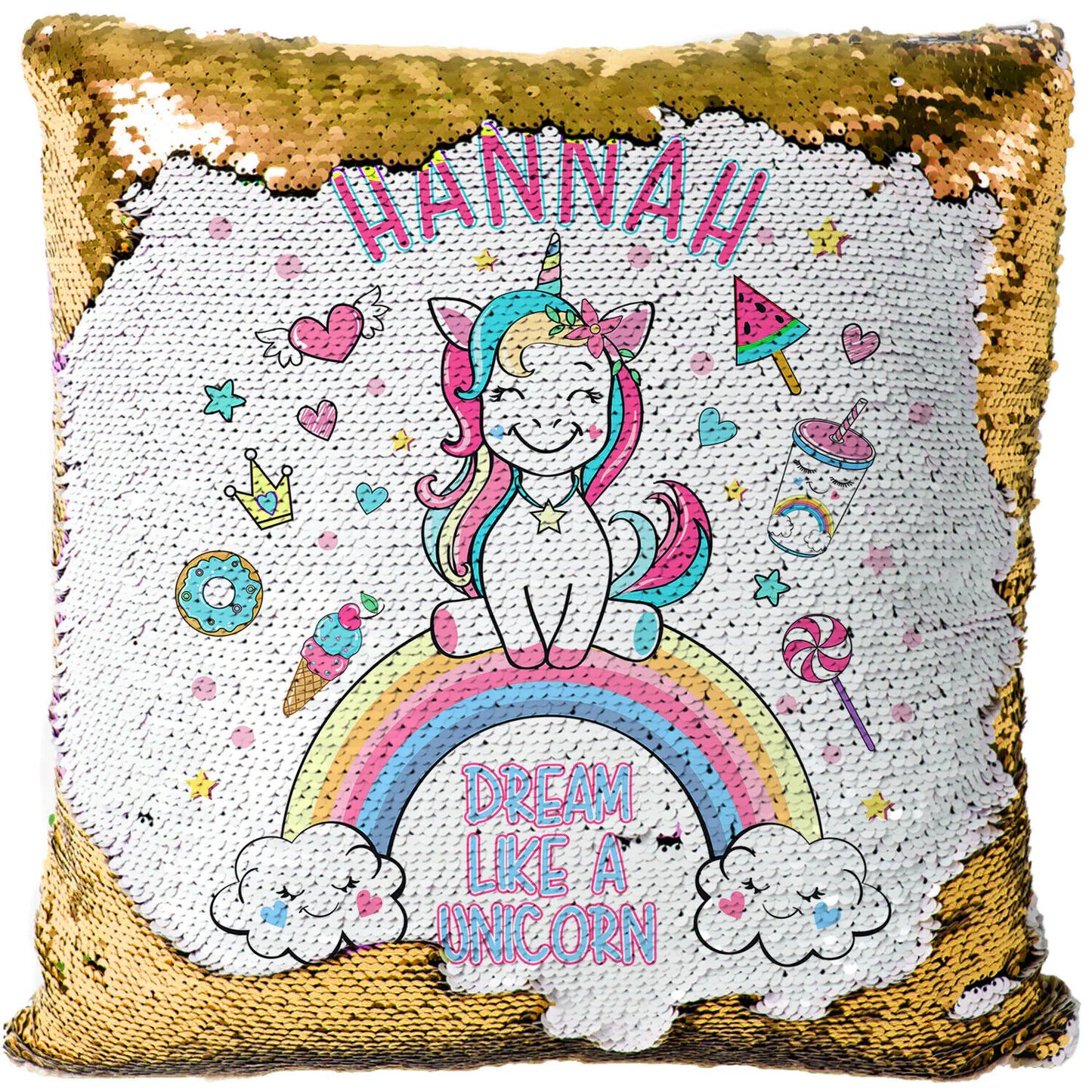 Funda de almohada con lentejuelas - Erlif