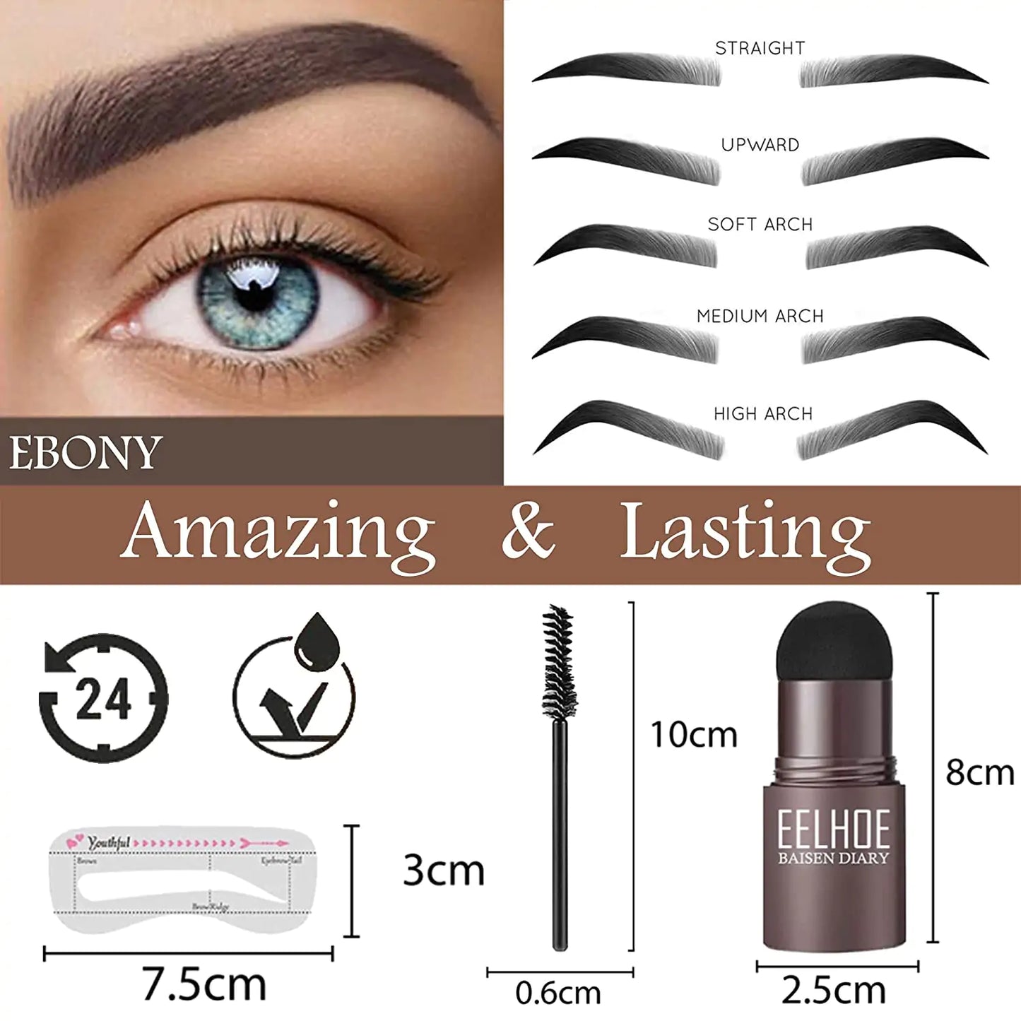Kit de Estampado Y modelado de cejas