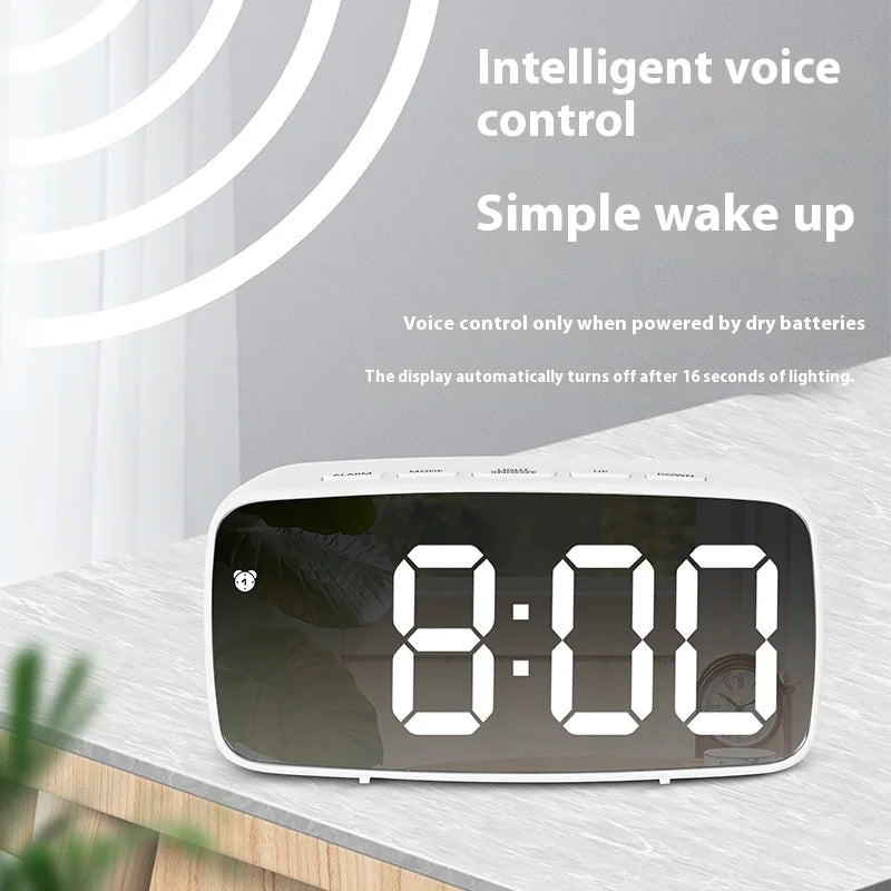 Reloj despertador LED