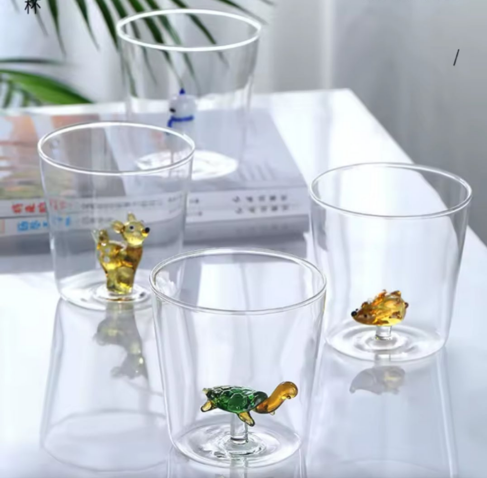 Vaso de cristal en 3D