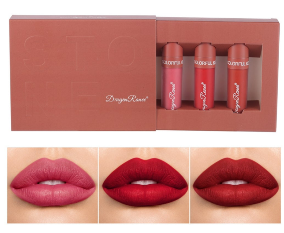 Pack 3 labiales liquidos de larga duración