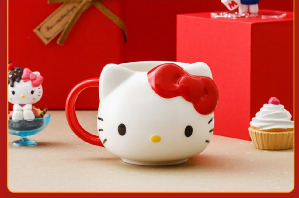 Taza de cerámica en 3D