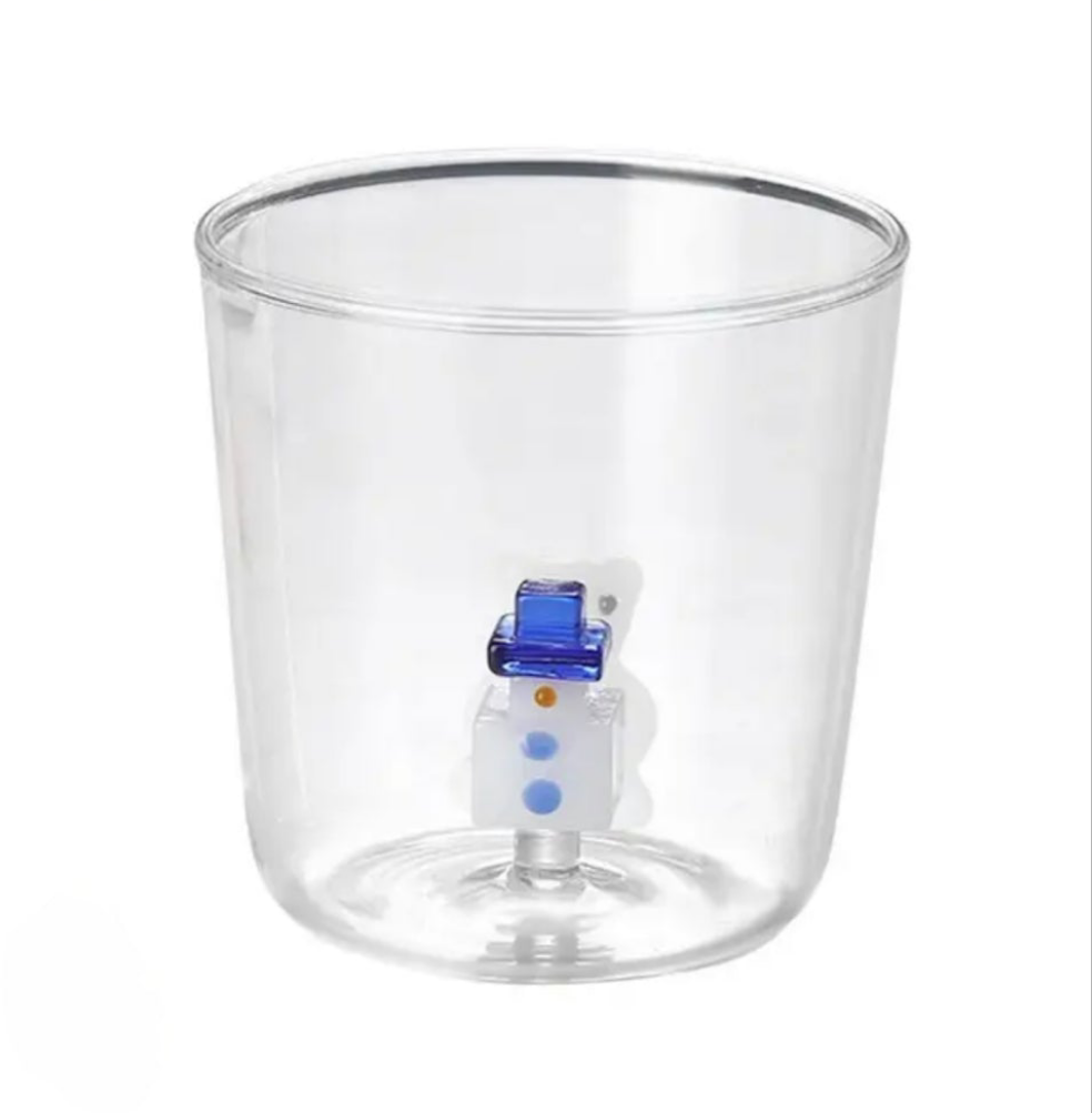 Vaso de cristal en 3D
