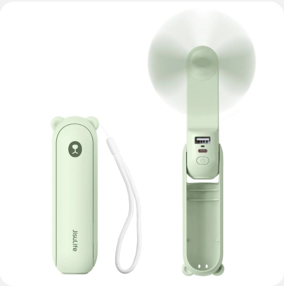 Mini ventilador de mano plegable USB