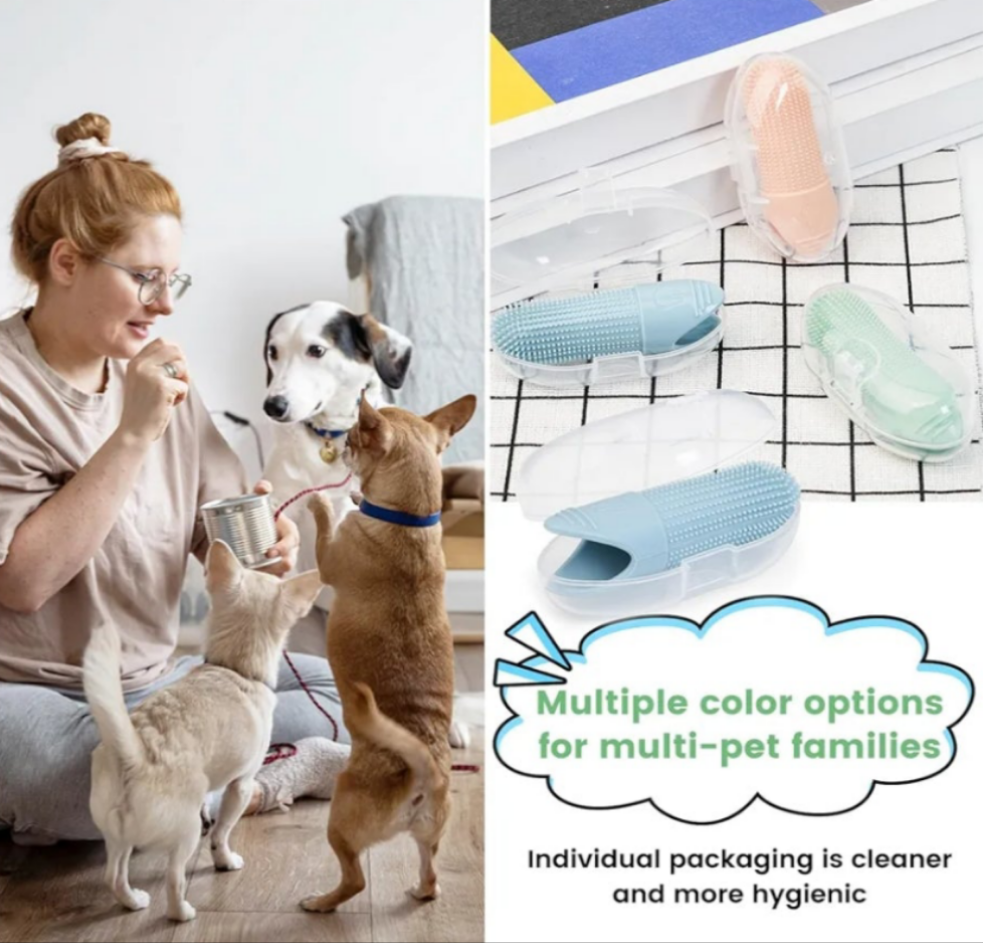Cepillo de dientes para mascotas