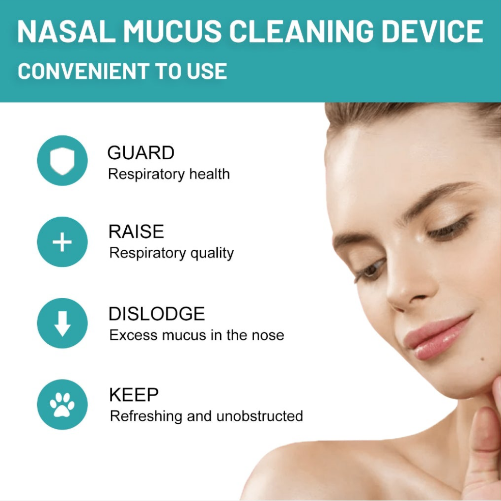 Limpiador nasal para el alivio de la mucosidad