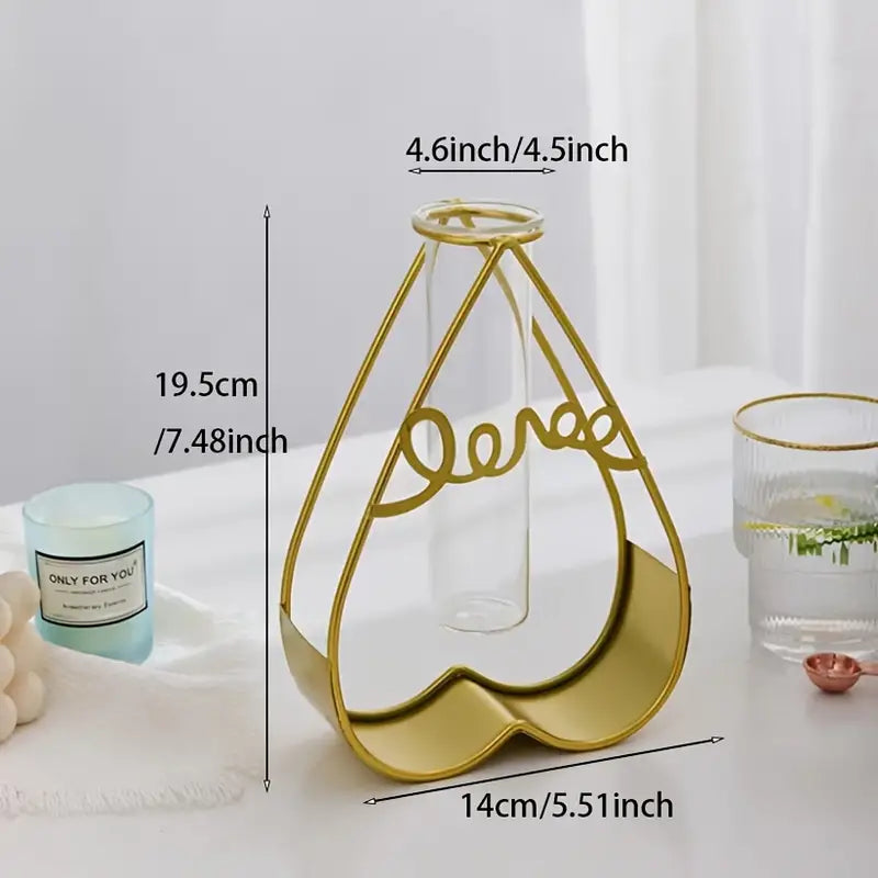 Jarrón decorativo geométrico - Erlif