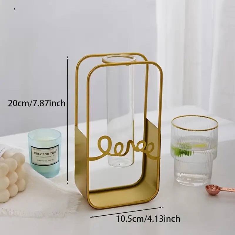 Jarrón decorativo geométrico - Erlif