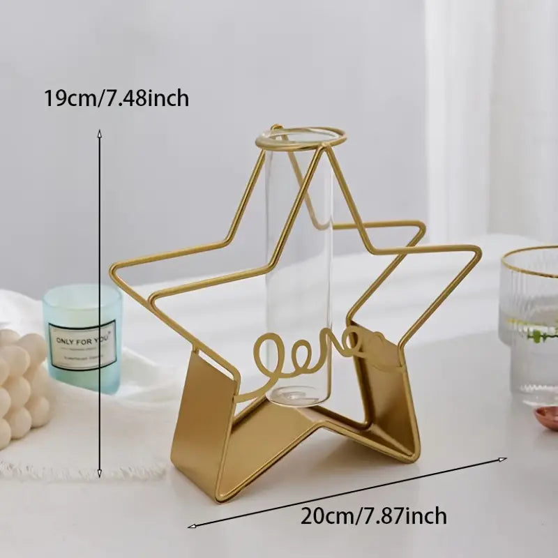 Jarrón decorativo geométrico - Erlif