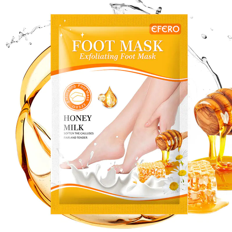 Mascarilla exfoliante para pies