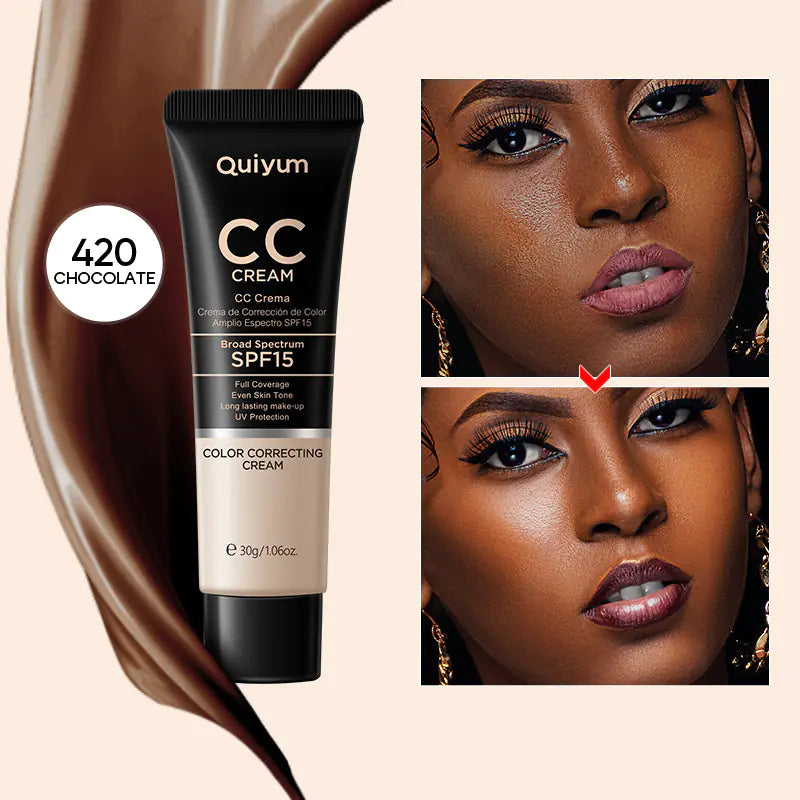 CC cream con protección solar SPF15