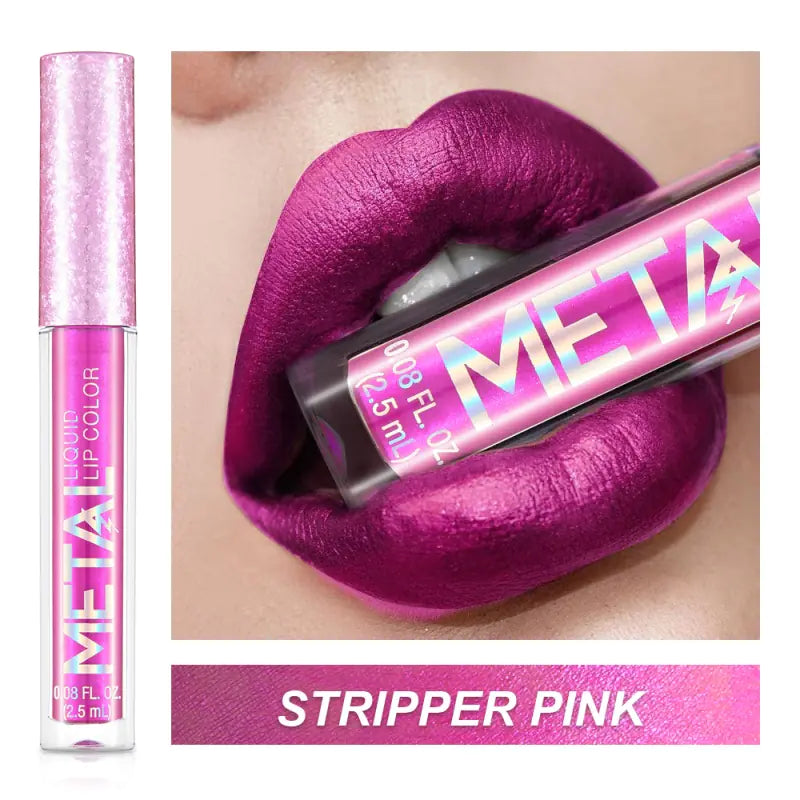 Labial liquido metálico - Erlif