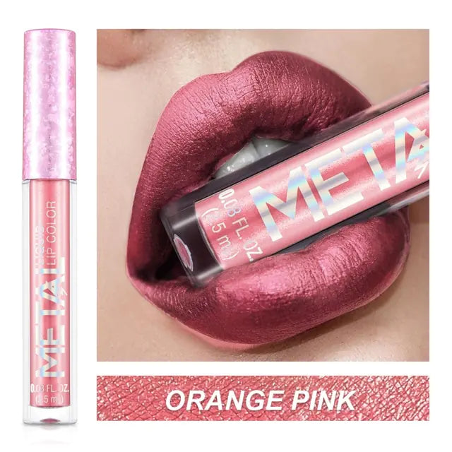Labial liquido metálico - Erlif