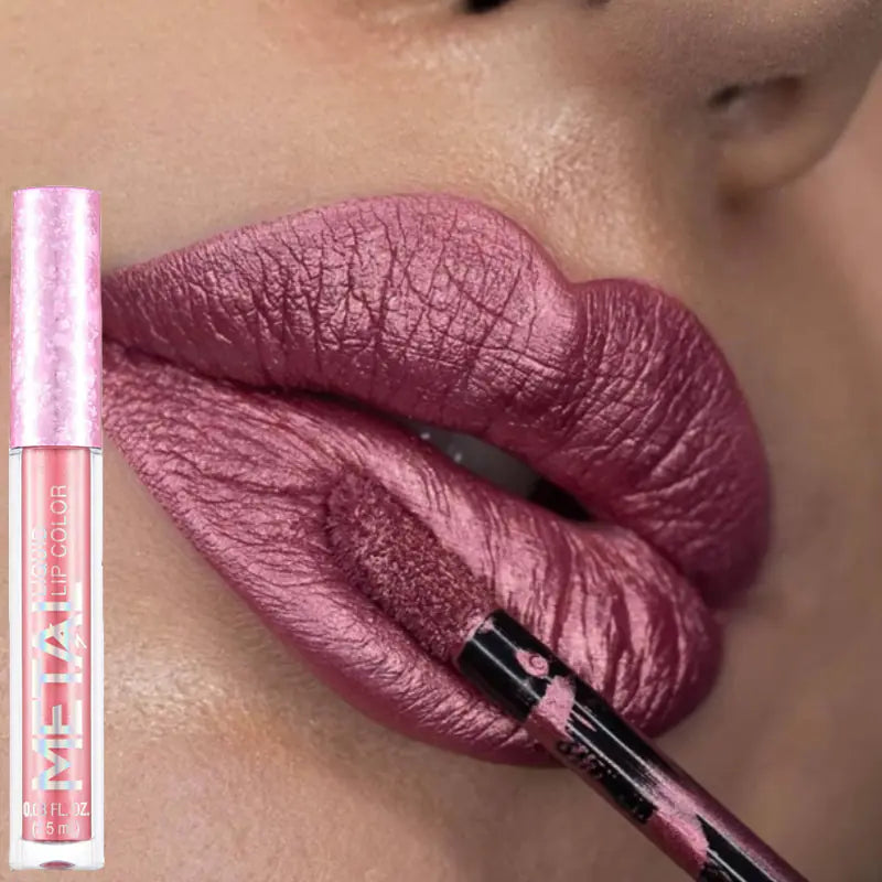 Labial liquido metálico - Erlif
