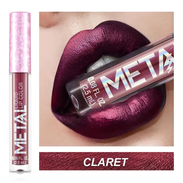 Labial liquido metálico - Erlif