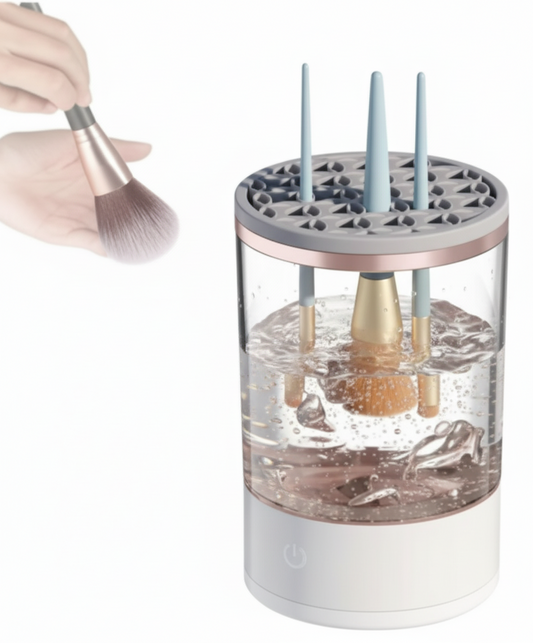 Limpiador de brochas de maquillaje - Erlif