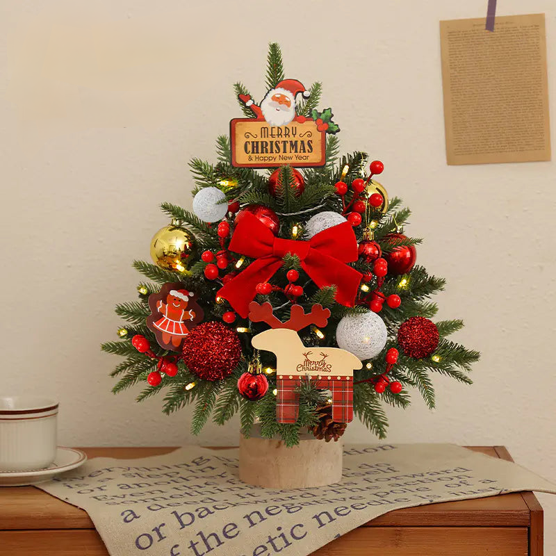 Mini árbol de navidad decorativo - Erlif