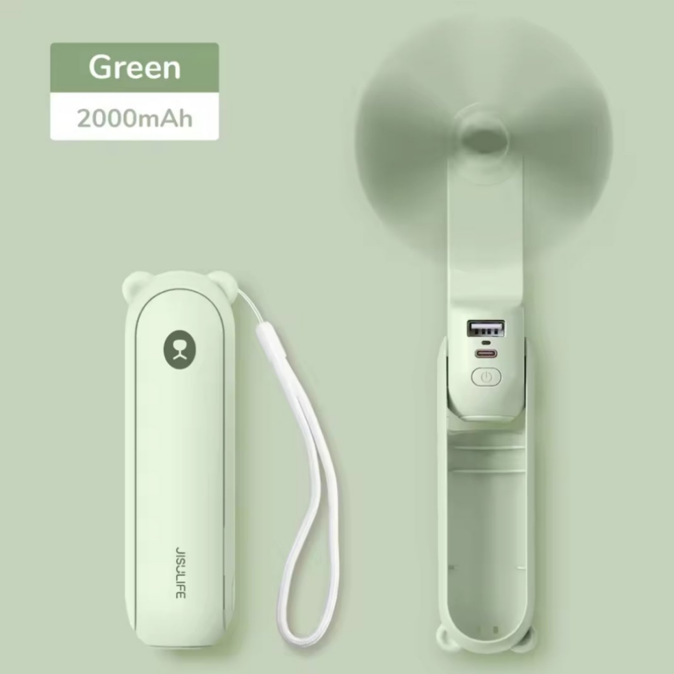 Mini ventilador de mano plegable USB - Erlif