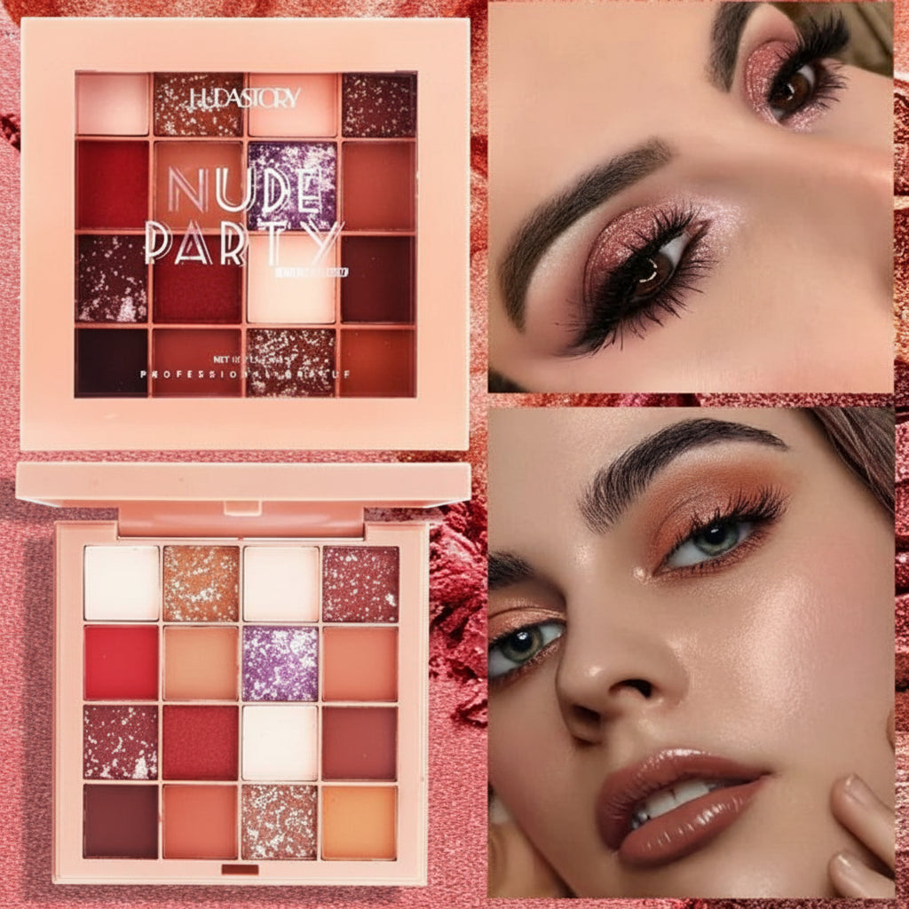 Paleta de sombras de 16 colores - Erlif