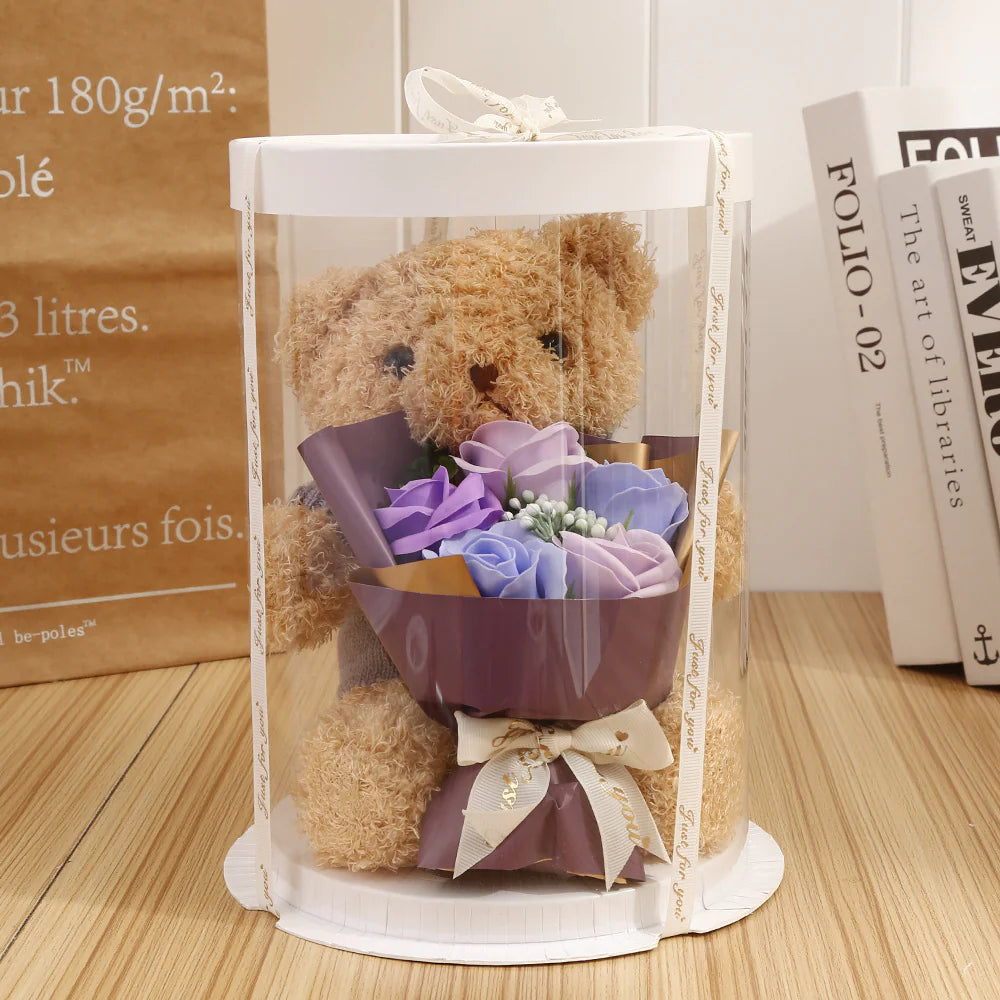 Peluche con rosas - Erlif