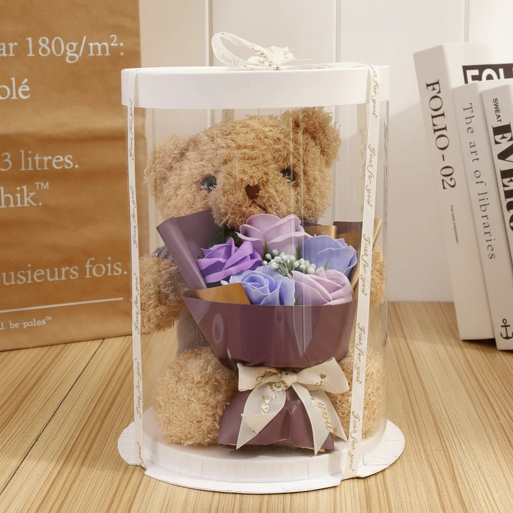 Peluche con rosas - Erlif