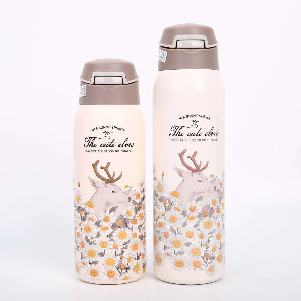 Botella Portátil con estampados