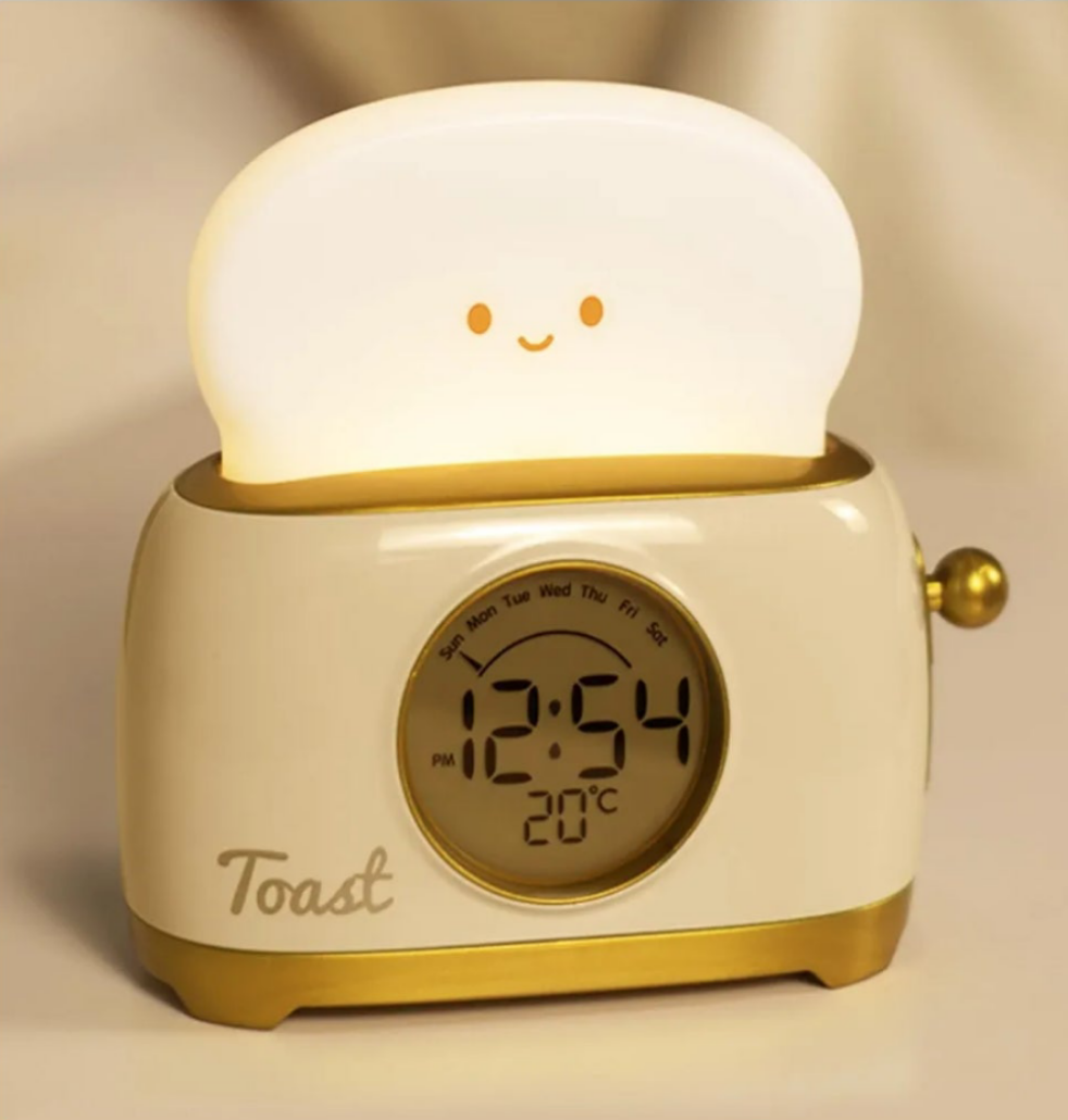 Reloj despertador y lámpara - Erlif