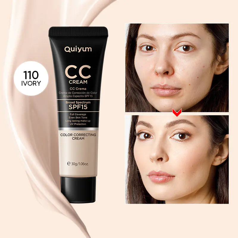 CC cream con protección solar SPF15