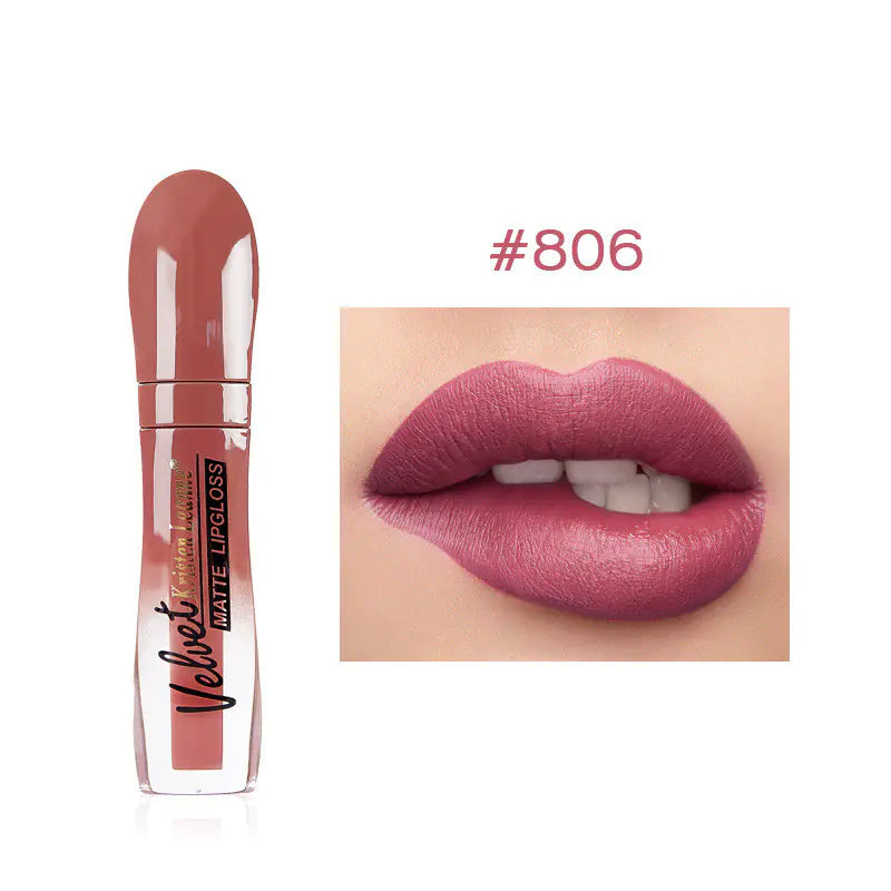 Labial liquido mate de larga duración