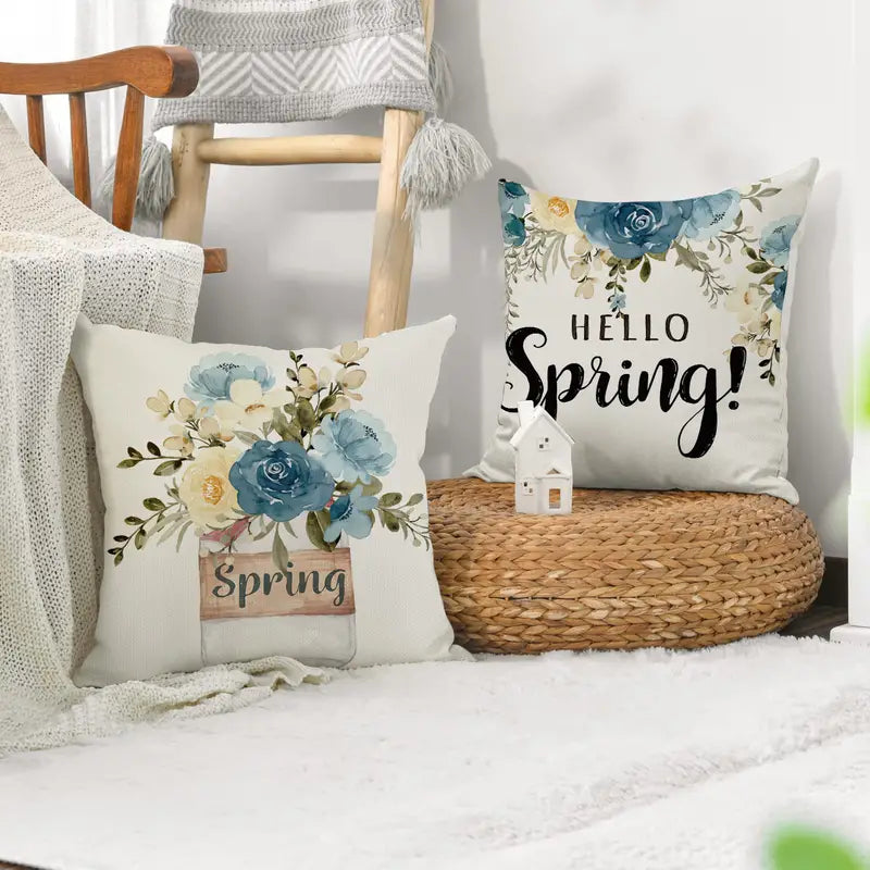 Fundas de almohada de lino