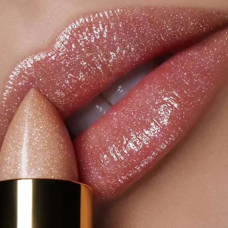 Labial brillante resistente al agua