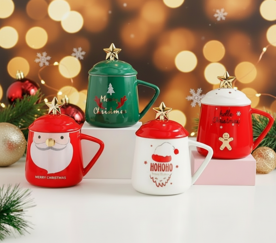 Taza navideña - Erlif
