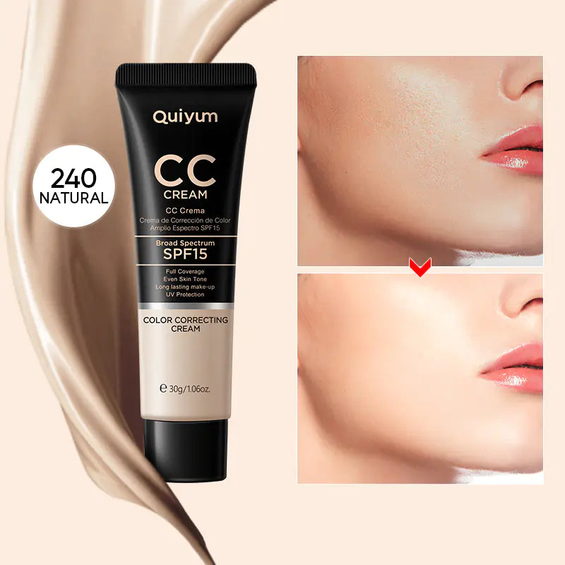 CC cream con protección solar SPF15